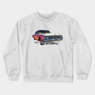 1962 Ford Galaxie 500 Sunliner Convertible Crewneck Sweatshirt